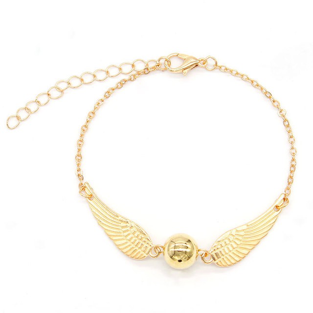 ❤Youngsun❤Harry Potter and the Deathly Hallows Wings Bracelet Couples Fashion