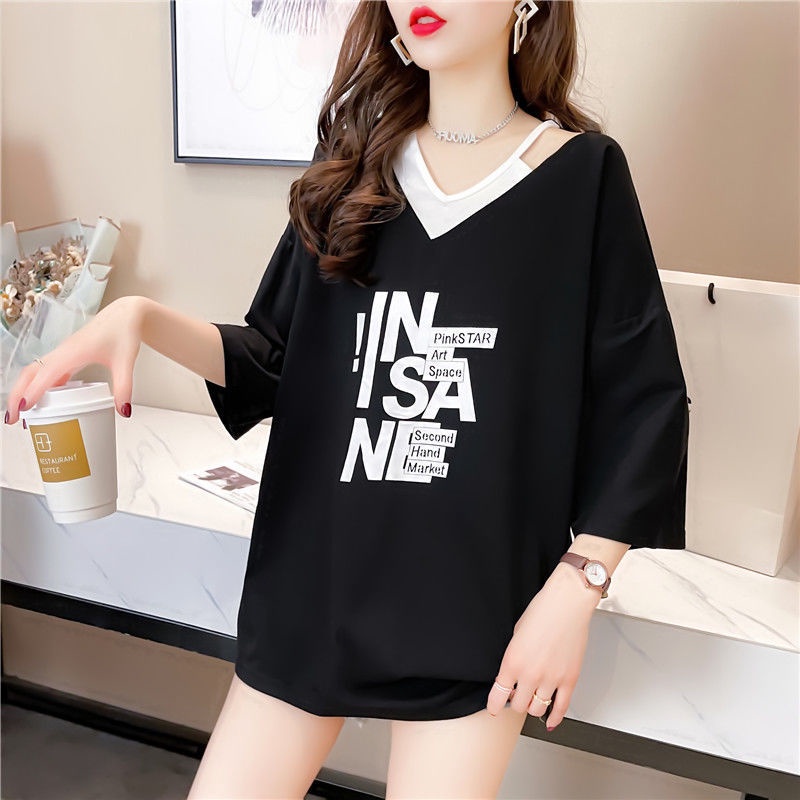 áo phông rộng áo thun nữ tay lỡ dáng dài chất cotton SÀI GÒN loại 1 size đến 70kg