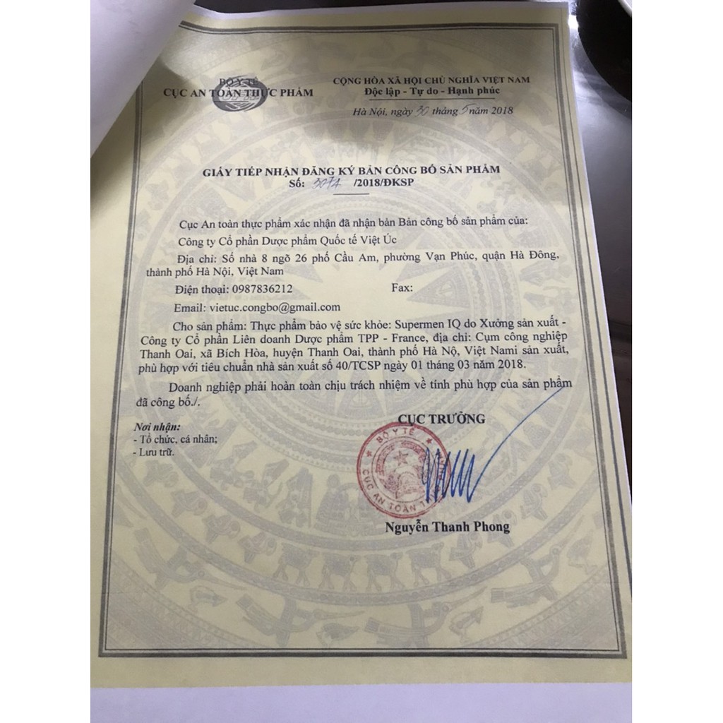 Siro Ăn Ngon Supermen IQ- Hộp 20 Ống | Thế Giới Skin Care