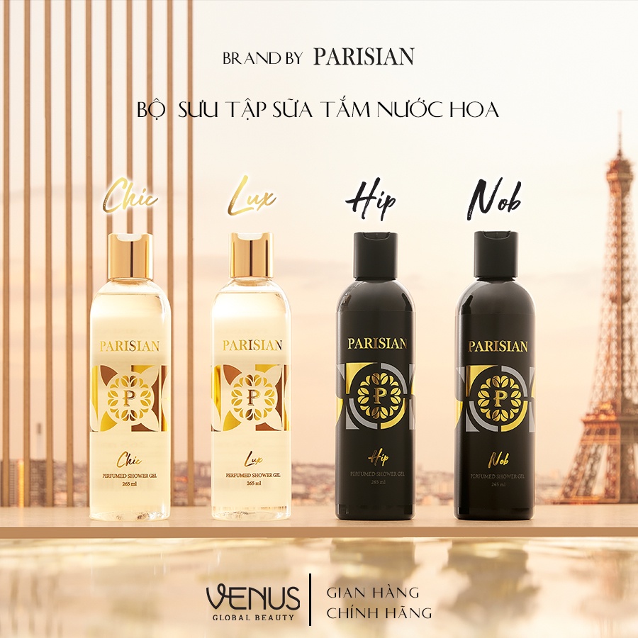 Sữa tắm Nước Hoa Nam Parisian Hip 265ml