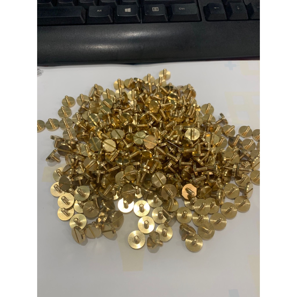 ỐC VÍT BẰNG ĐỒNG THAU NGUYÊN CHẤT