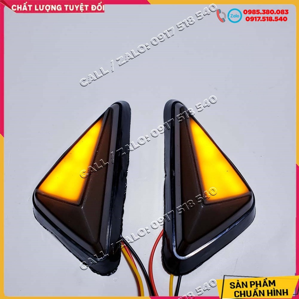 ✅ Xi Nhan Tam Giác Gắn Winner X hoặc độ chế cho các dòng xe khác ✅ Ảnh thật Sp