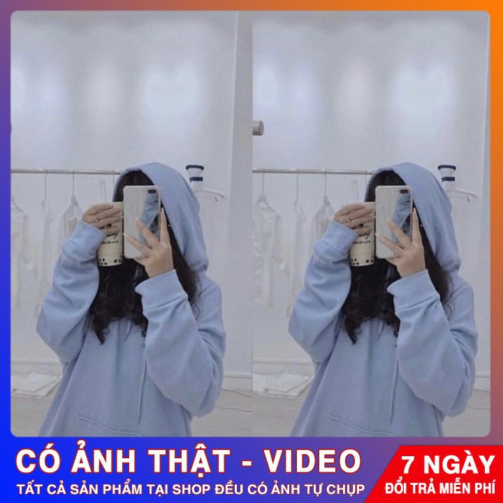 Áo Hoodie BASIC ❤️FREESHIP❤️ Áo Hoodie Trơn form rộng unisex nam nữ dày dặn cực ấm | BigBuy360 - bigbuy360.vn
