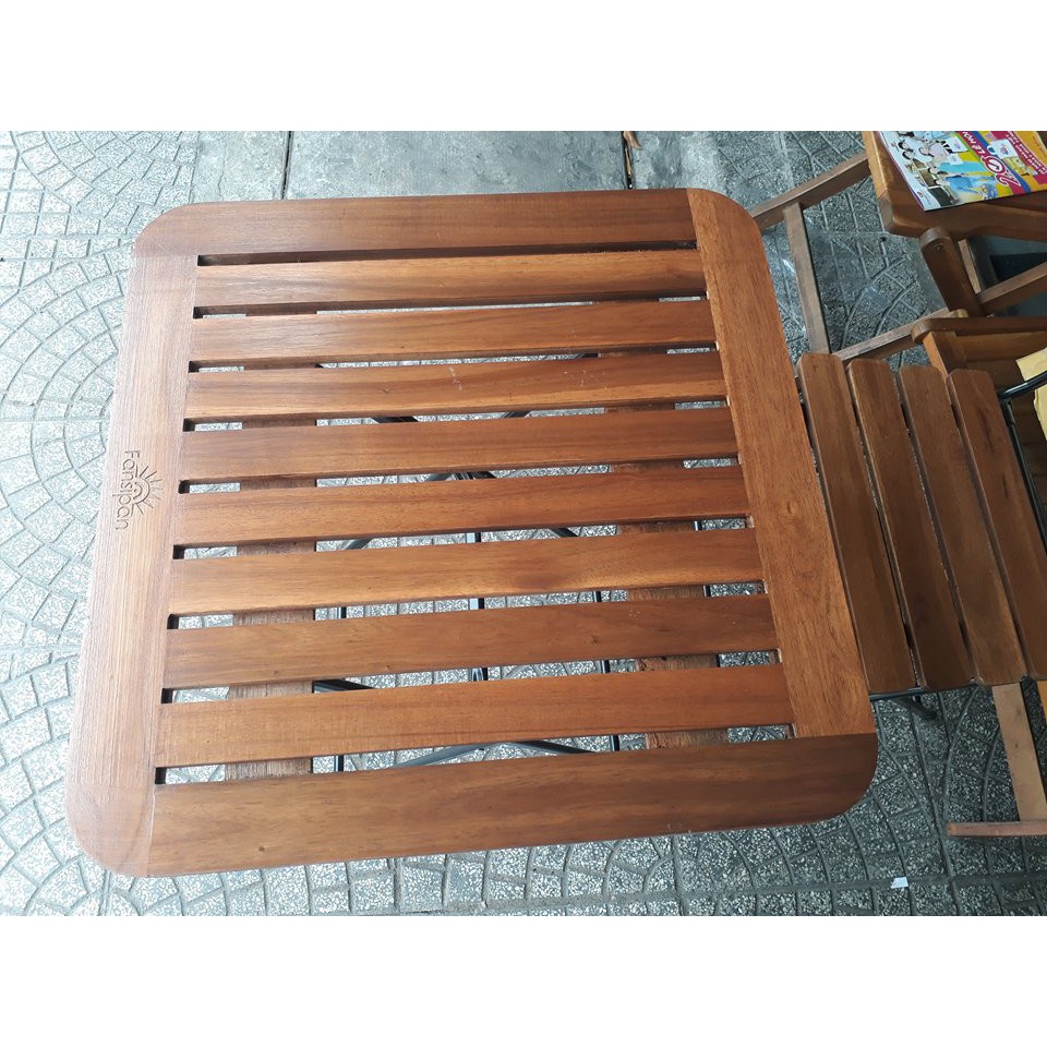 Bàn fansipan cao 73cm, mặt bàn 55x55cm - Lê Tâm Furniture