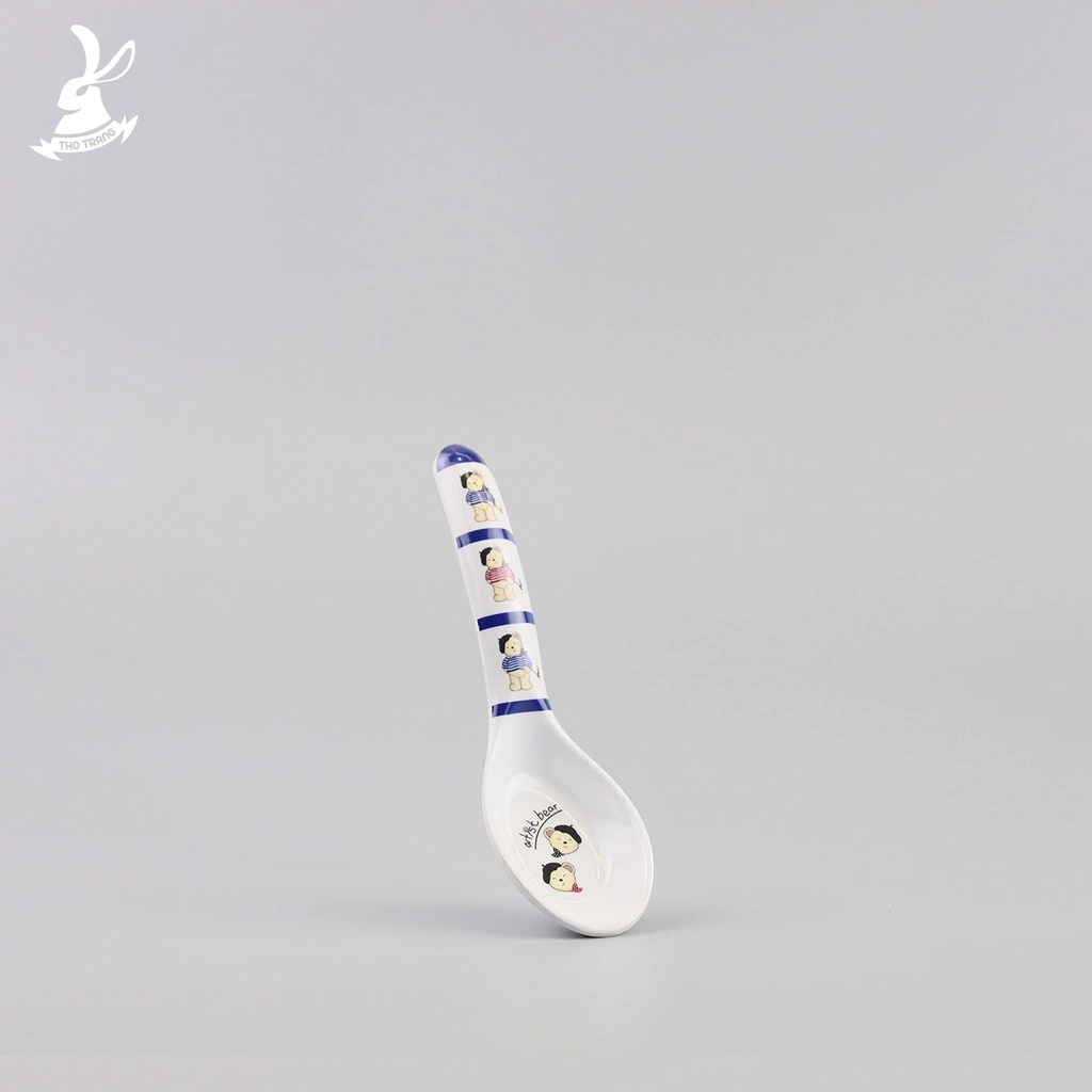 Bộ chén dĩa ăn dặm trẻ em hoa văn Artist Bear cao cấp thương hiệu Superware