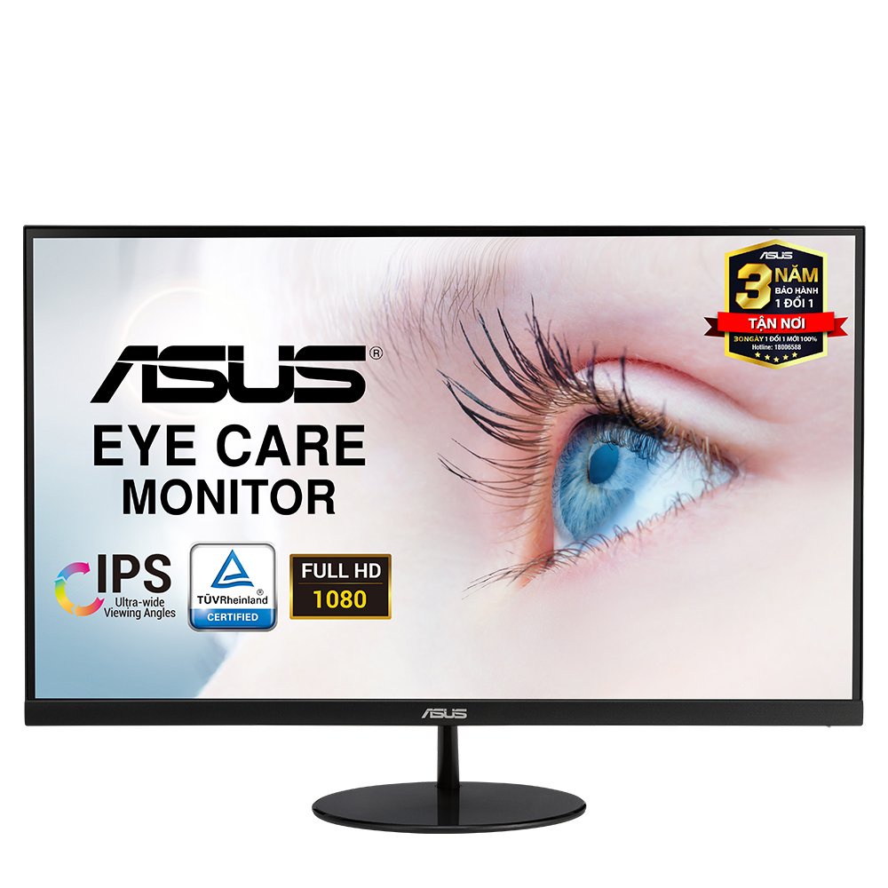 Màn hình ASUS VL249HE IPS/75Hz Full Viền New BH 36T (24" phẳng)