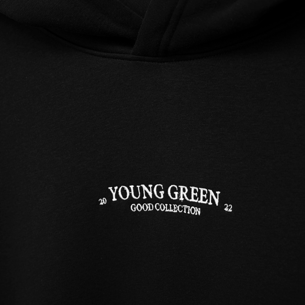 Áo Hoodie Young Green Hood Good Collection
