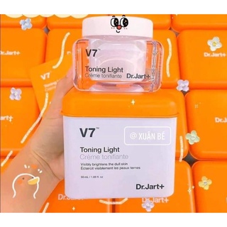 Kem dưỡng trắng da dr.jart+ v7 toning light - dưỡng trắng da căng bóng làm mờ thâm hàn quốc