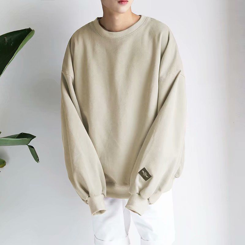 Áo sweater unisex tay dài dáng suông rộng từ M đến 3XL ̣̣̣(40kg đến 90kg - 100kg) , áo nỉ bông nam nữ