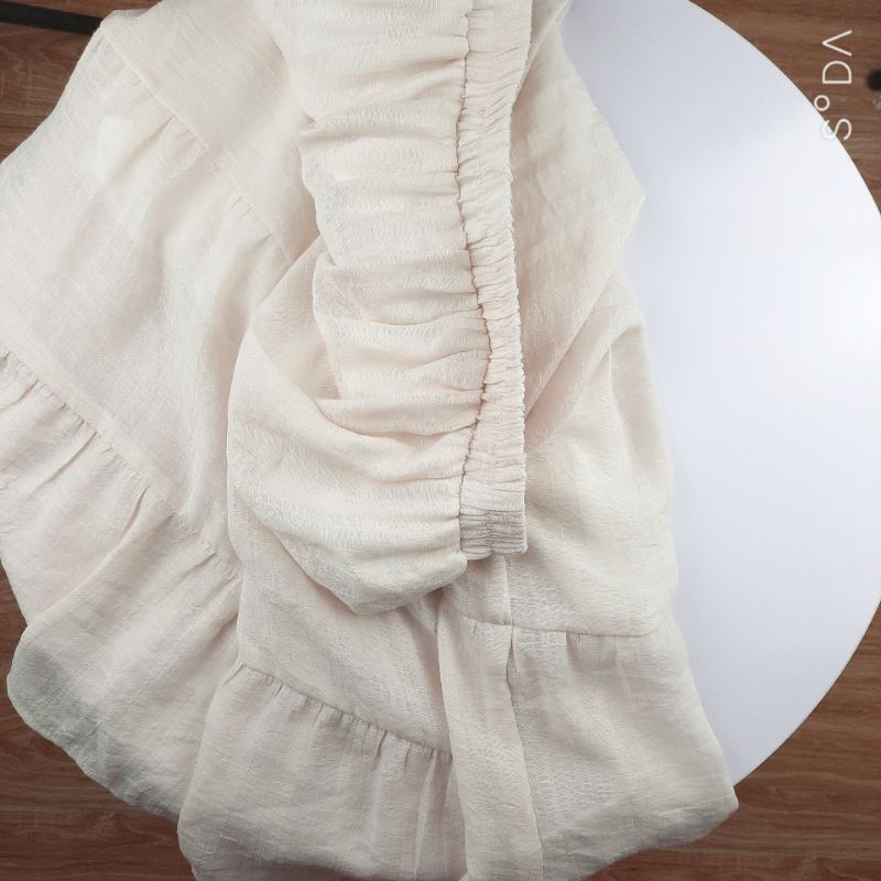 Chân váy xòe 2 lớp