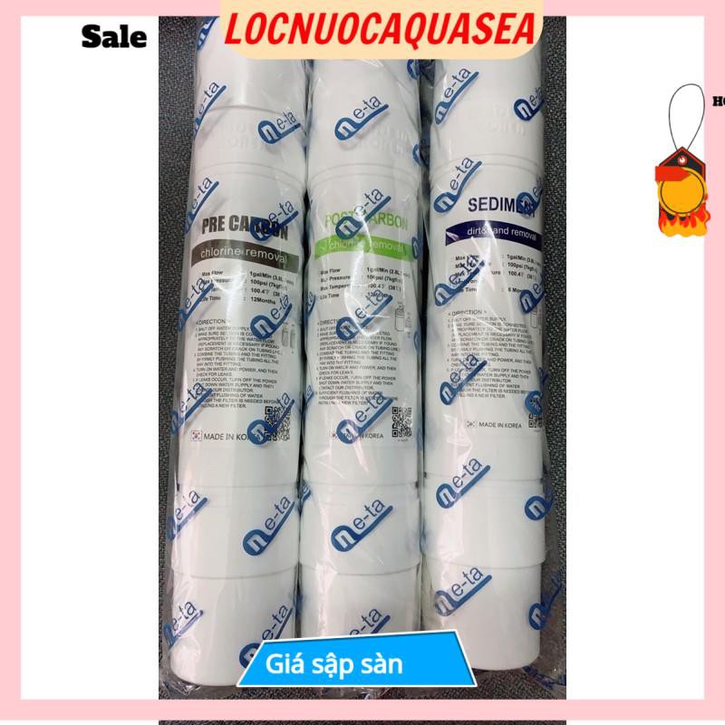 Bộ 3 Lõi Hàn Quốc GỒM SỐ 1,2,3 HOẶC CÓ MÁY 1,3,4/ LÕI THÔ HÀN QUỐC THAY CHUNG CHO CÁC MÁY KAROFI, KANGAROO, KORIHOME...