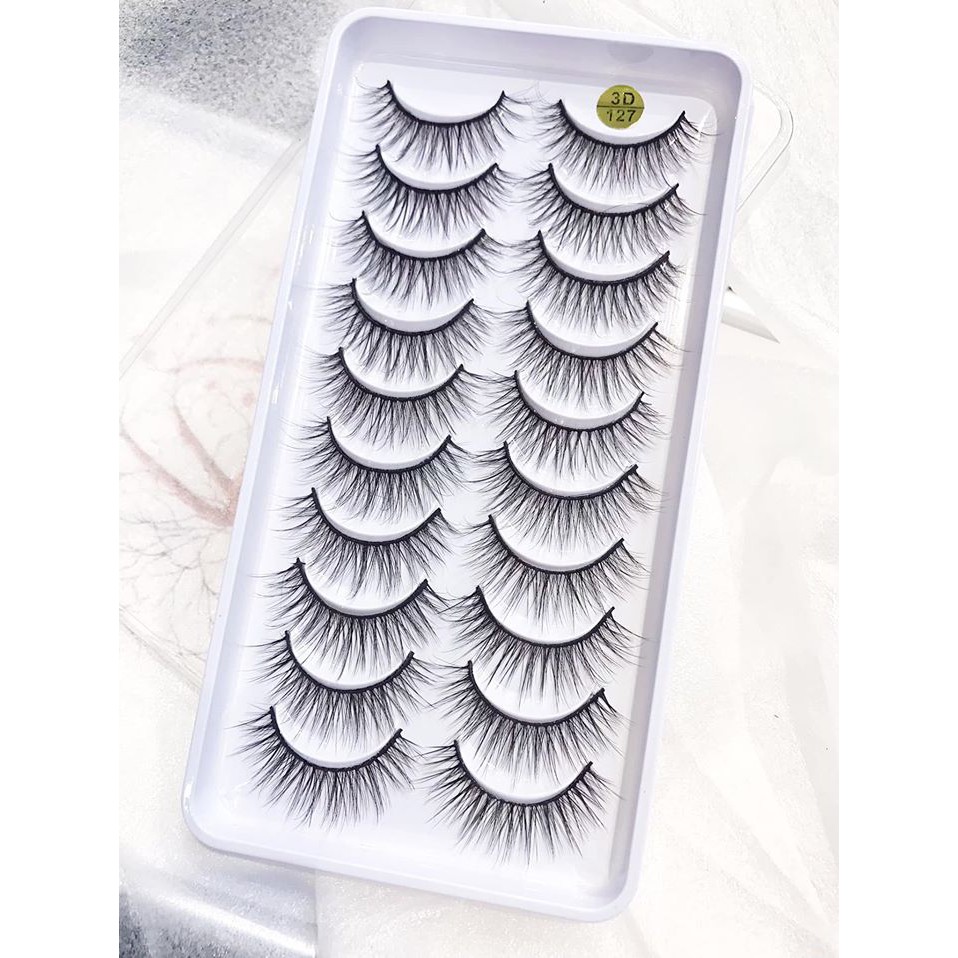 LÔNG MI CHỒN HỘP 10 ĐÔI