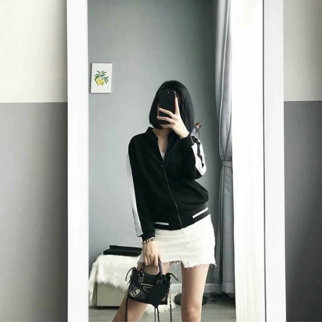 Áo bamber thể thao