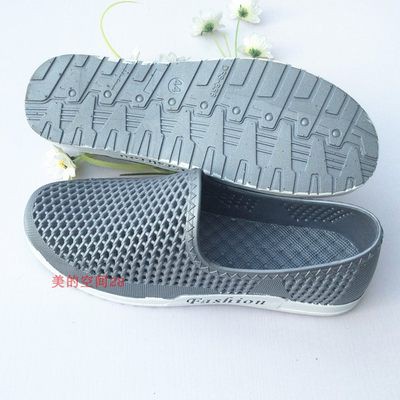 Dép Đôi Nam Nữ Dép đi trong nhà mùa hè Sản phẩm mới không trơn trượt một đế dày Giày lưới bằng nhựa bên ngoài mang Giày 