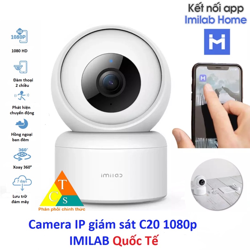 Camera giám sát ip xoay Xiaomi Imilab C20 1080P Bản Quốc Tế CMSXJ36A | WebRaoVat - webraovat.net.vn