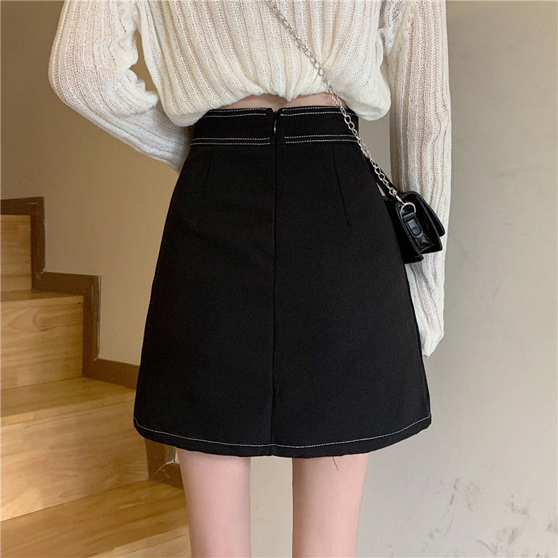 Chân Váy Chữ A Phong Cách Hàn Quốc Thanh Lịch Dành Cho Nữ