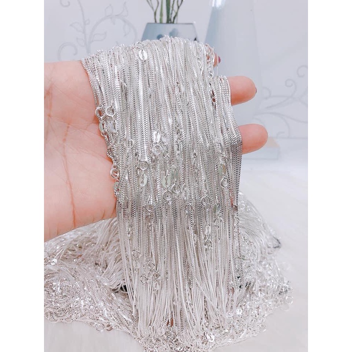 Dây chuyền nữ bạc Ý s925 sáng đẹp - Kho sỉ bạc Nhất Linh