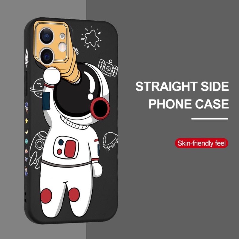 Ốp lưng Galaxy S22, S22 Plus, S22 Ultra, S21 FE có màn bảo vệ camera in hình phi hành gia