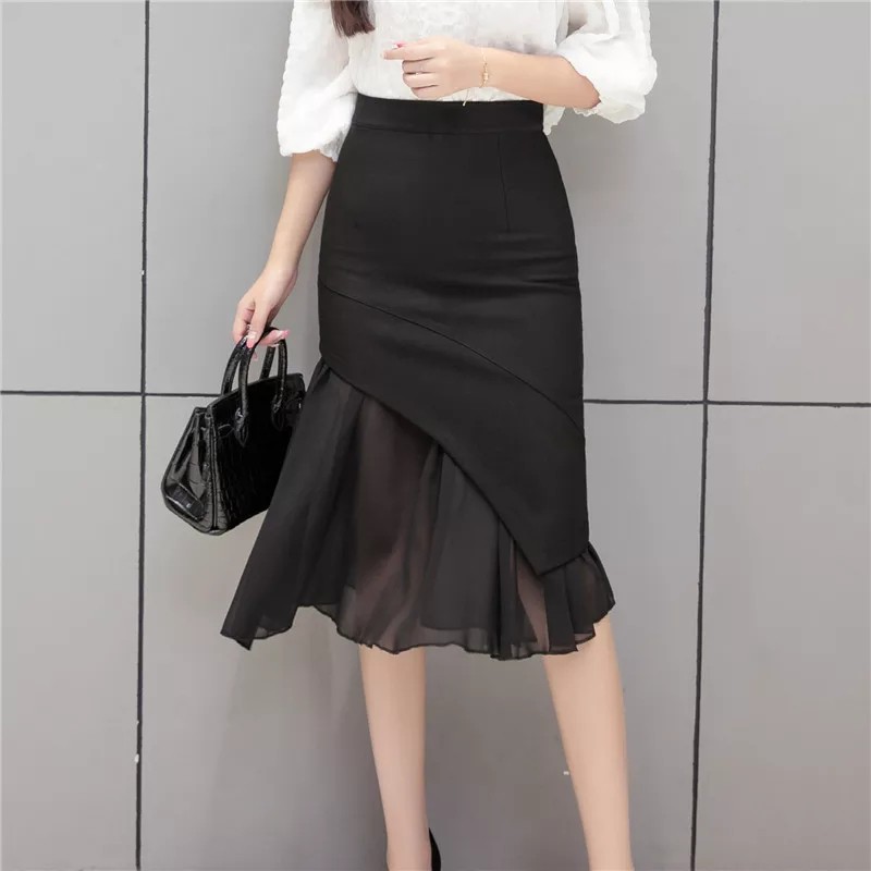 NEW! chân váy bút chì xẻ lưới cực ôm, cực tôn dáng | BigBuy360 - bigbuy360.vn