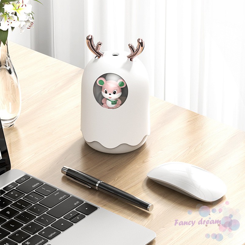 Thiết Bị Khuếch Tán Tinh Dầu Thơm Duy Trì Độ Ẩm Không Khí Dung Tích 300ml