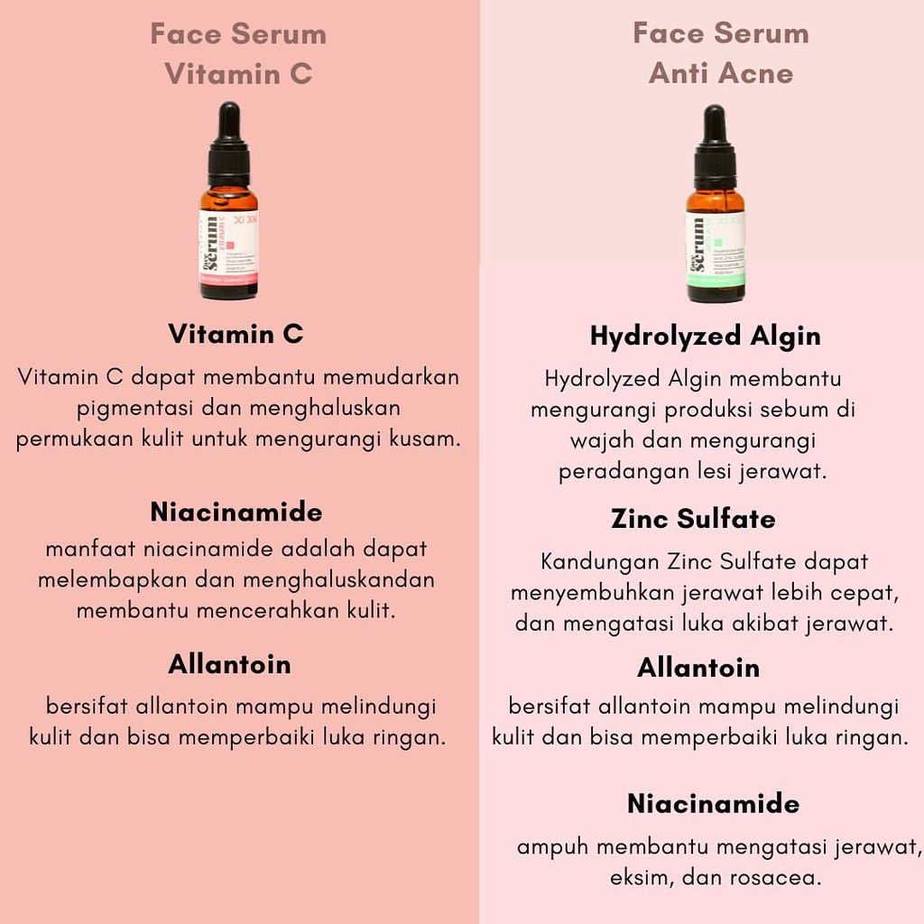 (hàng Mới Về) Serum Xiu Chứa Vitamin C & Trị Mụn Trứng Cá Bpom