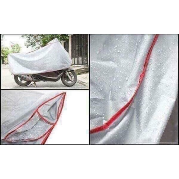 (LOẠI ĐẸP) bạt áo phủ trùm che xe máy sh vespa moto pkl vision xe đạp điện chống nắng mưa vải dù - gdtm999