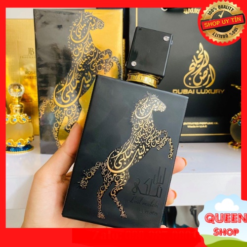 - Tinh Dầu Nước Hoa Nam Nội Địa Dubai – Lattafa Lail Maleki 100ml – Ngựa – Mùi Vip- Chính Hãng