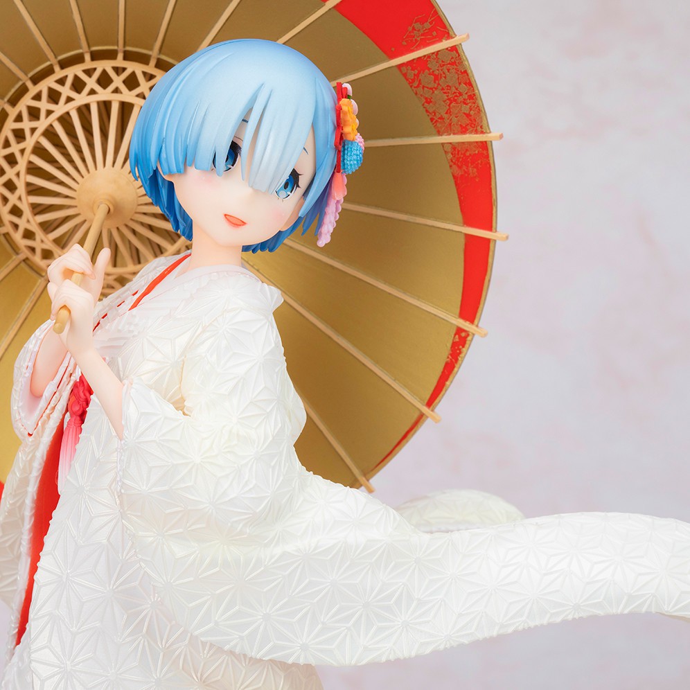 Mô hình chính hãng PVC Scale - Re:Zero kara Hajimeru Isekai Seikatsu - Rem - F:Nex - 1/7 - Shiromuku (FuRyu)