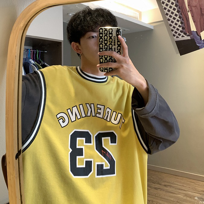 (A295) Áo thun số pha tay style Hàn Quốc size M L XL | BigBuy360 - bigbuy360.vn