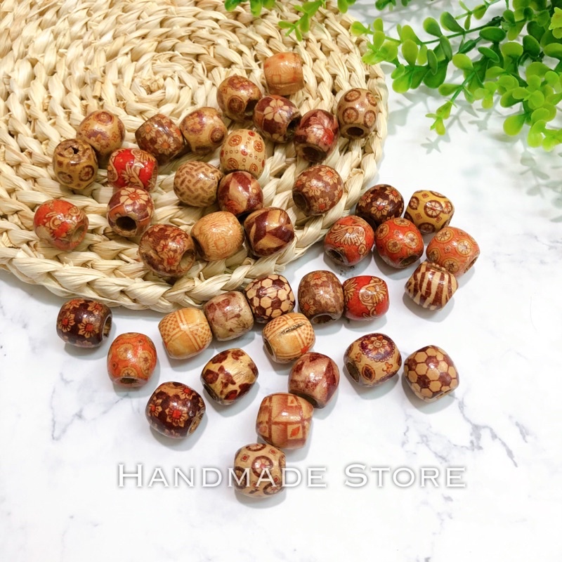 Hạt gỗ 16*17mm