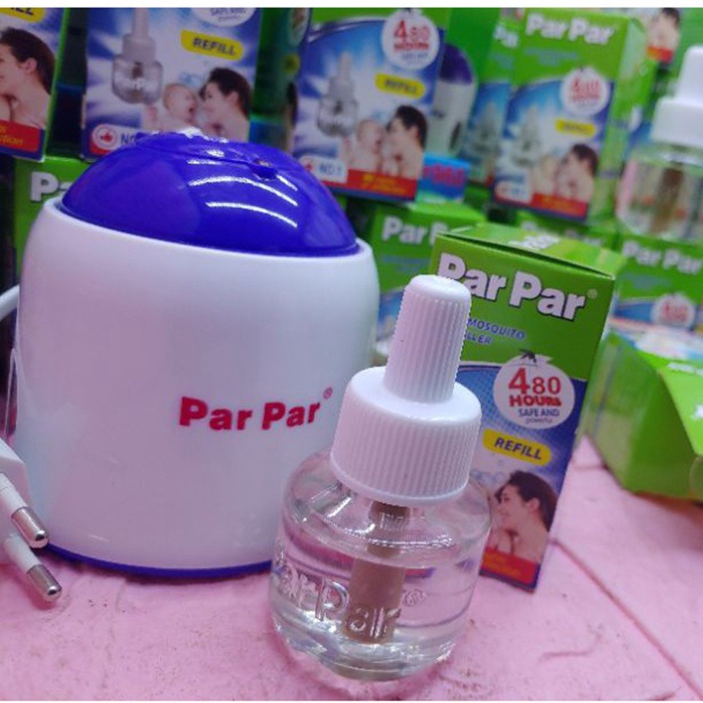 Máy đuổi muỗi đèn đuổi muỗi tặng lọ tinh dầu parpar