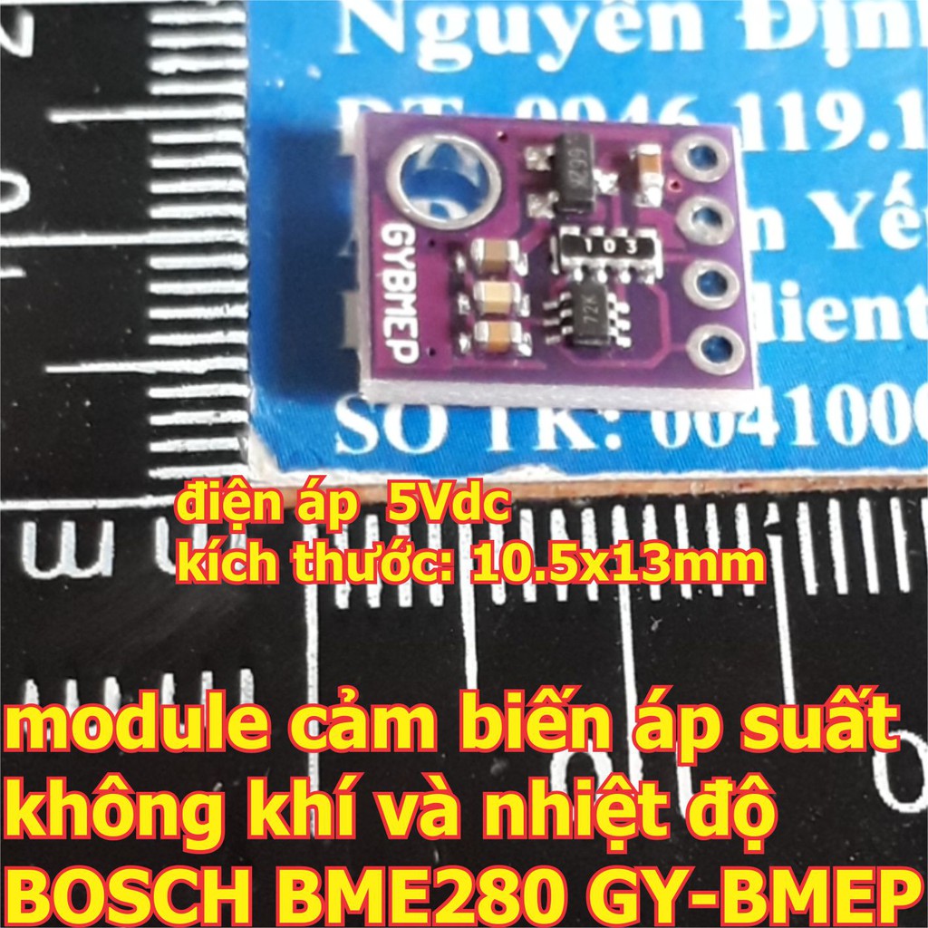 module cảm biến áp suất không khí và nhiệt độ độ ẩm BME280 GY-BMEP 5V kde6362