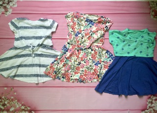 Váy bé gái Oldnavy kèm croptop buộc dây