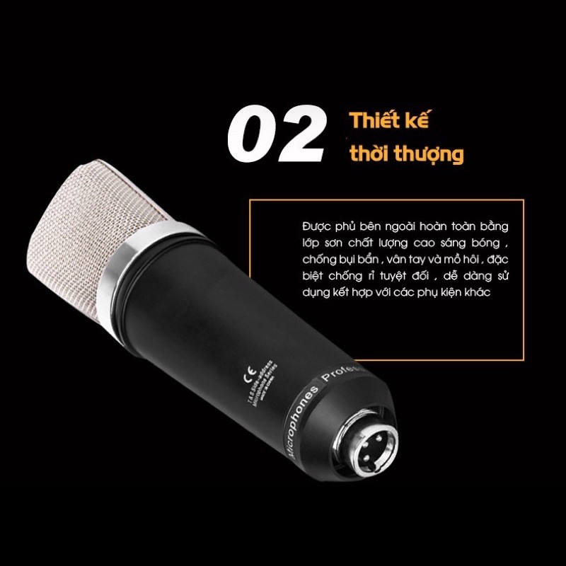 Mic thu âm Livestream cao cấp PC K600 chuyên nghiệp âm thanh cực hay