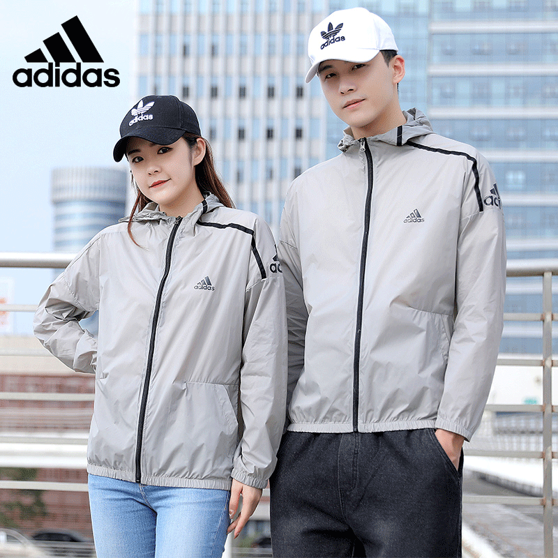 Áo Khoác Thể Thao Adidas Dáng Rộng Thoáng Khí Thời Trang Xuân Hè Cho Nam Và Nữ