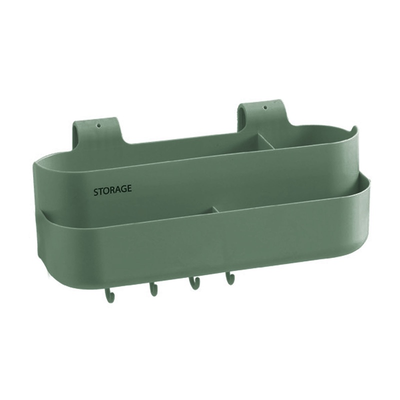 Giỏ Đựng Đồ 2 Tầng Có Móc Treo Tiện Dụng Cho Phòng Ngủ / Ký Túc Xá