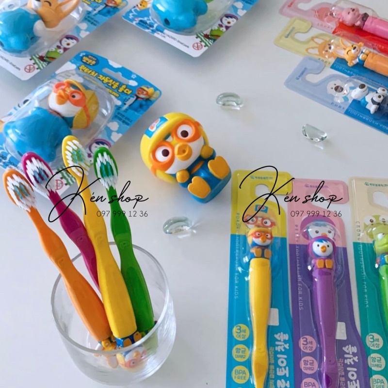 Bàn chải đánh răng POPORO cho bé
