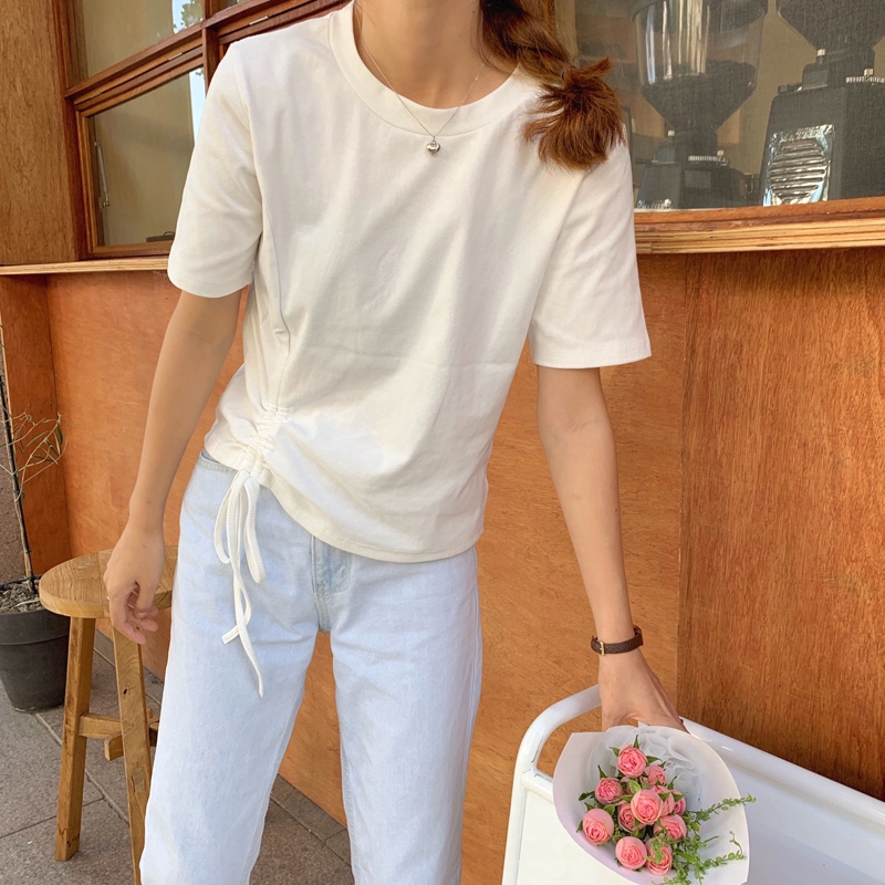 Áo Thun Nữ Tay Ngắn Phong Cách Hàn Quốc | BigBuy360 - bigbuy360.vn