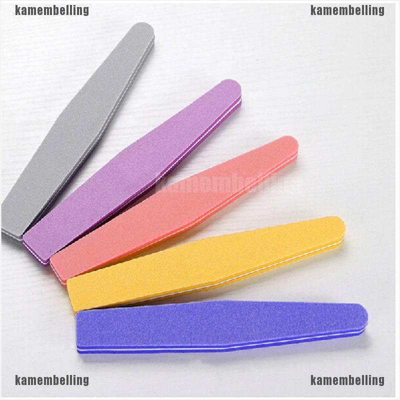 [Hàng mới về] Khối dũa móng xốp chà nhám nhiều màu sắc tiện lợi