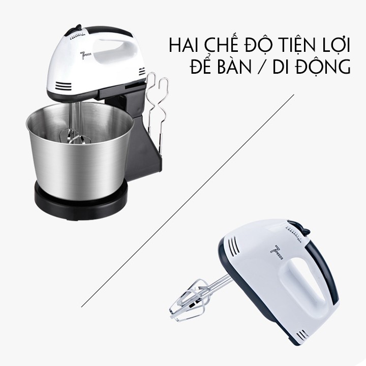 Máy trộn trứng/bột dáng đứng LC điện thiết lập 7 tốc độ, công suất 200W