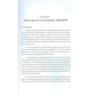 Sách - Giảm Bậc Mô Hình Và Ứng Dụng