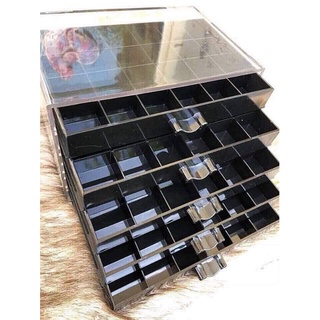 Khay 5 tầng đựng phụ kiện nail hoa, charm, đá ...