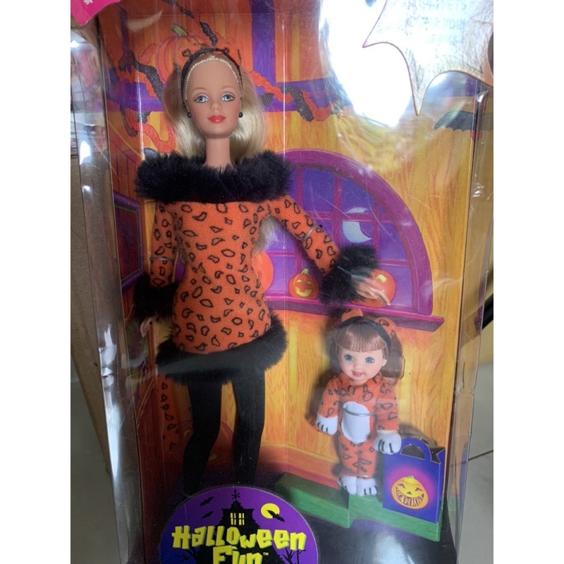 Set Búp bê Barbie & Kelly Halloween Fun