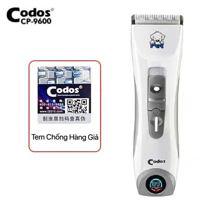 Tông Đơ Cắt Tỉa Thú Cưng Chuyên Nghiệp | CODOS CP-9600 | Bảo Hành Chính Hãng 1 Năm | Pets Store