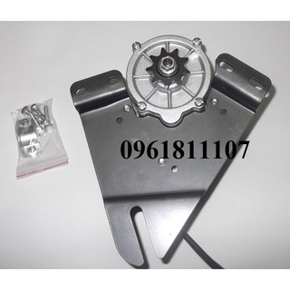 Pát gắn motor giảm tốc lên xe đạp