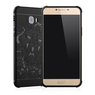 Ốp lưng hoa văn họa tiết rồng cho Samsung Galaxy C7