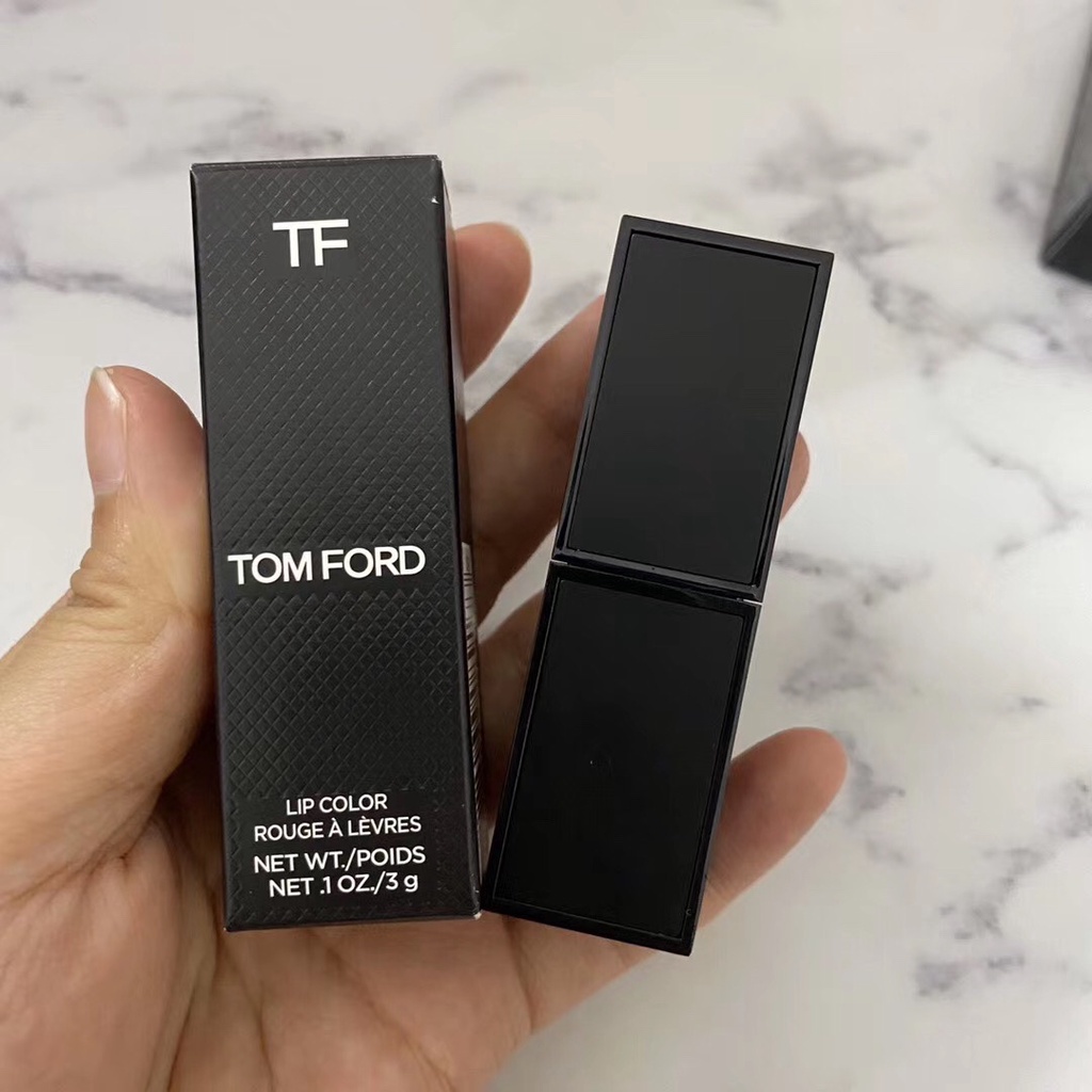 Son Môi Màu Đen Thiết Kế Dạng Ống Độc Đáo Tom Ford TF 01# 02#