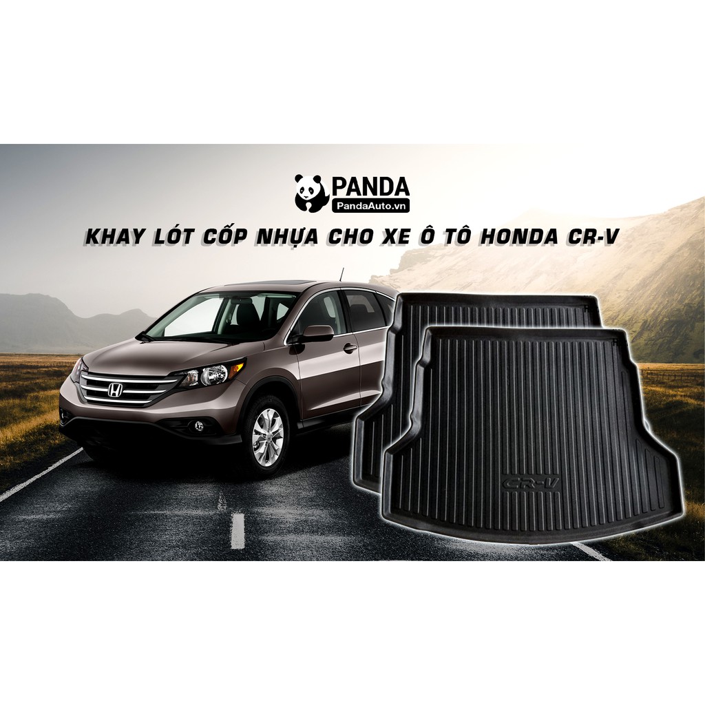 Lót cốp nhựa dẻo cho xe Honda CRV 2013-2021
