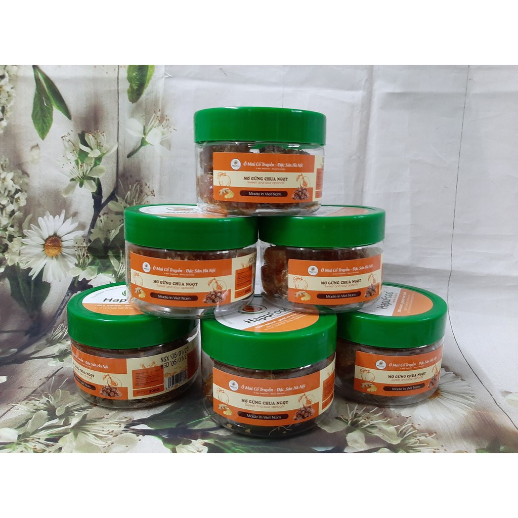 Mơ gừng Chua Ngọt 200g