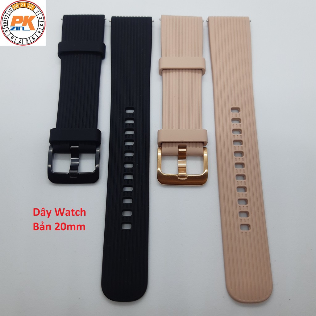 Dây Đeo Samsung Galaxy Watch, Bản 20mm, Hàng Chính Hãng Samsung, Dùng Chung Cả Active